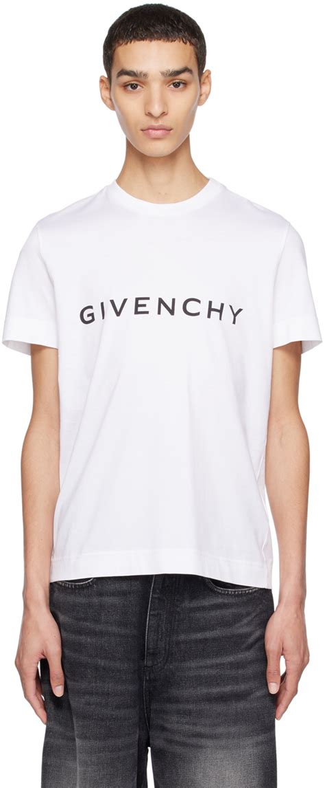 givenchy shirt white|givenchy t shirt herren.